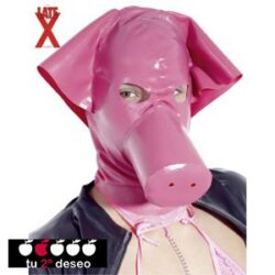 MASCARA CERDO ROSA