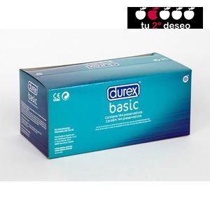 CAJA PRESERVATIVOS DUREX BASIC 144 UND