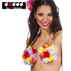SUJETADOR HAWAIANO FLORES