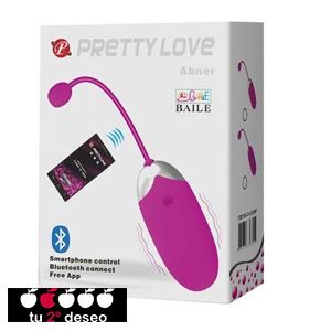 HUEVO VIBRADOR CON APP PRETTY LOVE ABNER