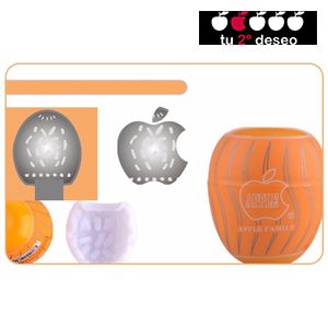 MASTURBADOR APPLE FAMILY NARANJA