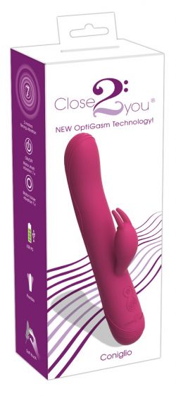 VIBRADOR CLOSE 2 YOU CONIGLIO ROSA