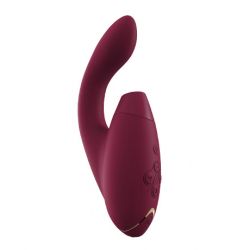 SUCCIONADOR Y ESTIMULADOR WOMANIZER DUO BORDEAUX
