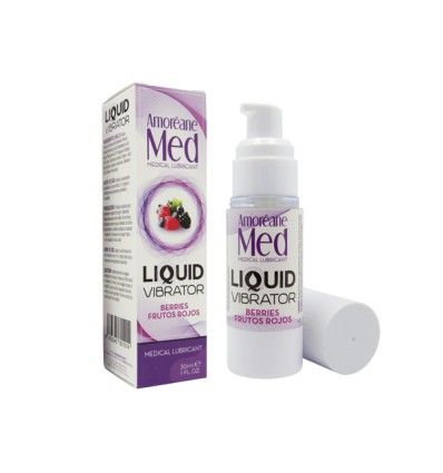 LÍQUIDO VIBRADOR FRUTOS ROJOS 30ML AMORÉANE