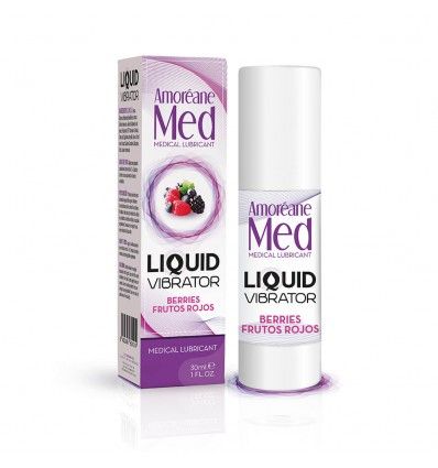 LÍQUIDO VIBRADOR FRUTOS ROJOS 30ML AMORÉANE