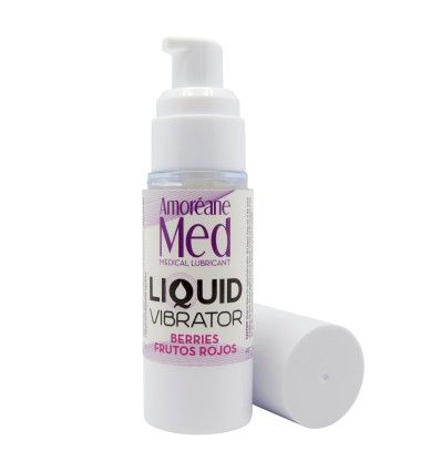 LÍQUIDO VIBRADOR FRUTOS ROJOS 30ML AMORÉANE