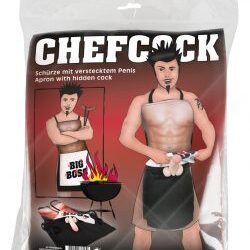 DELANTAL CHEFCOCK CON PENE