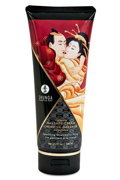 CREMA MASAJE BESABLE SHUNGA FRESA Y CAVA 200 ML