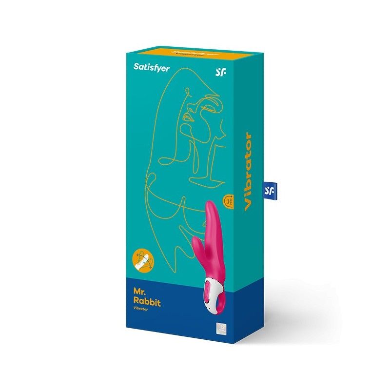 VIBRADOR SATISFYER MISTER RABBIT FUCSIA 22,1 CM