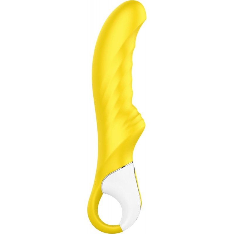 VIBRADOR SATISFYER YUMMY SUNSHINE AMARILLO RECARGABLE 12 MODOS
