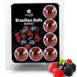 SET 2 BOLAS BRASILEÑAS AROMA FRUTAS DEL BOSQUE