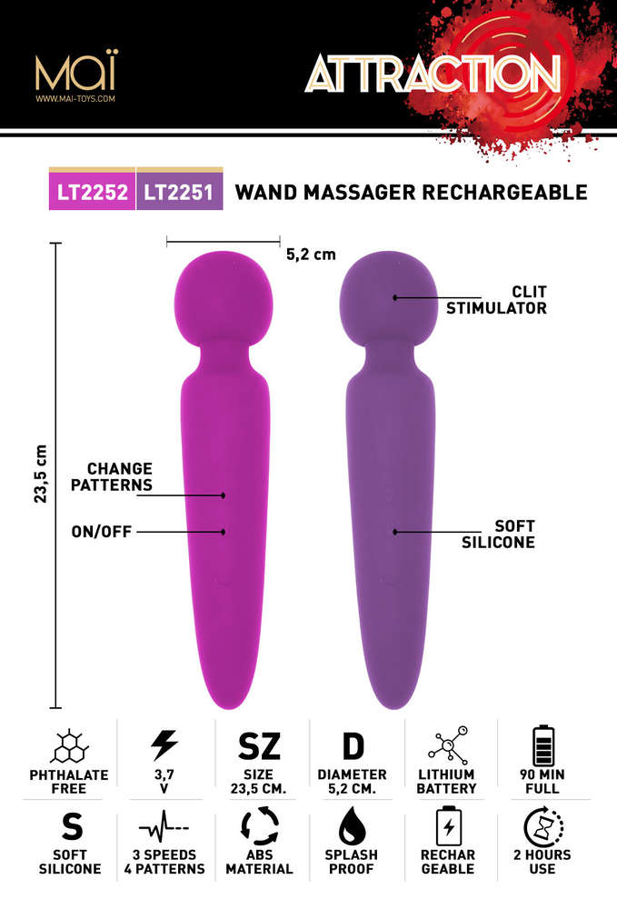 MASAJEADOR MAI Nº88 ROSA