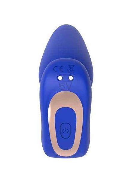 PLUG VIBRACIÓN MANDO AZUL CHEEKY LOVE