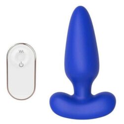 PLUG VIBRACIÓN MANDO AZUL CHEEKY LOVE