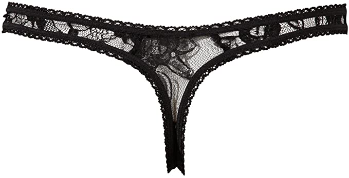 Tanga CC Lace Abierto Rojo o Negro