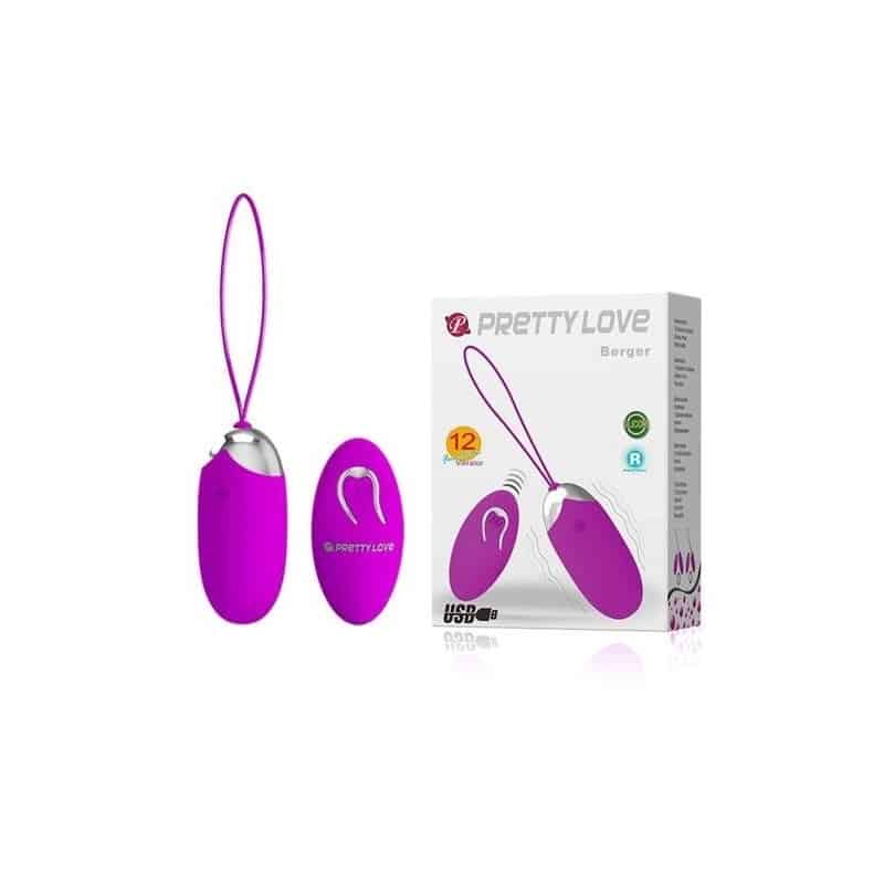 Huevo Vibrador Recargable con Mando