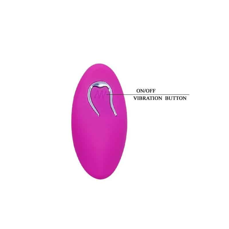 Huevo Vibrador Medio con Mando