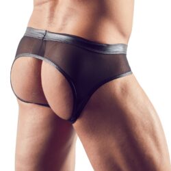 Suspensor Negro Abierto Semitransparente