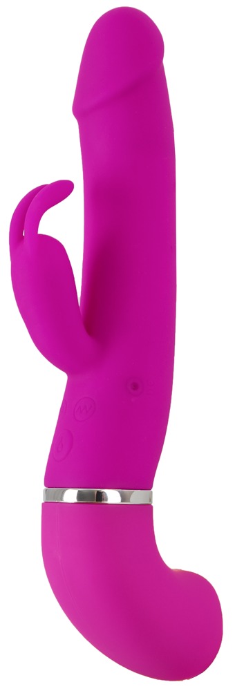 Vibrador Eyaculador con Estimulador de Clítoris