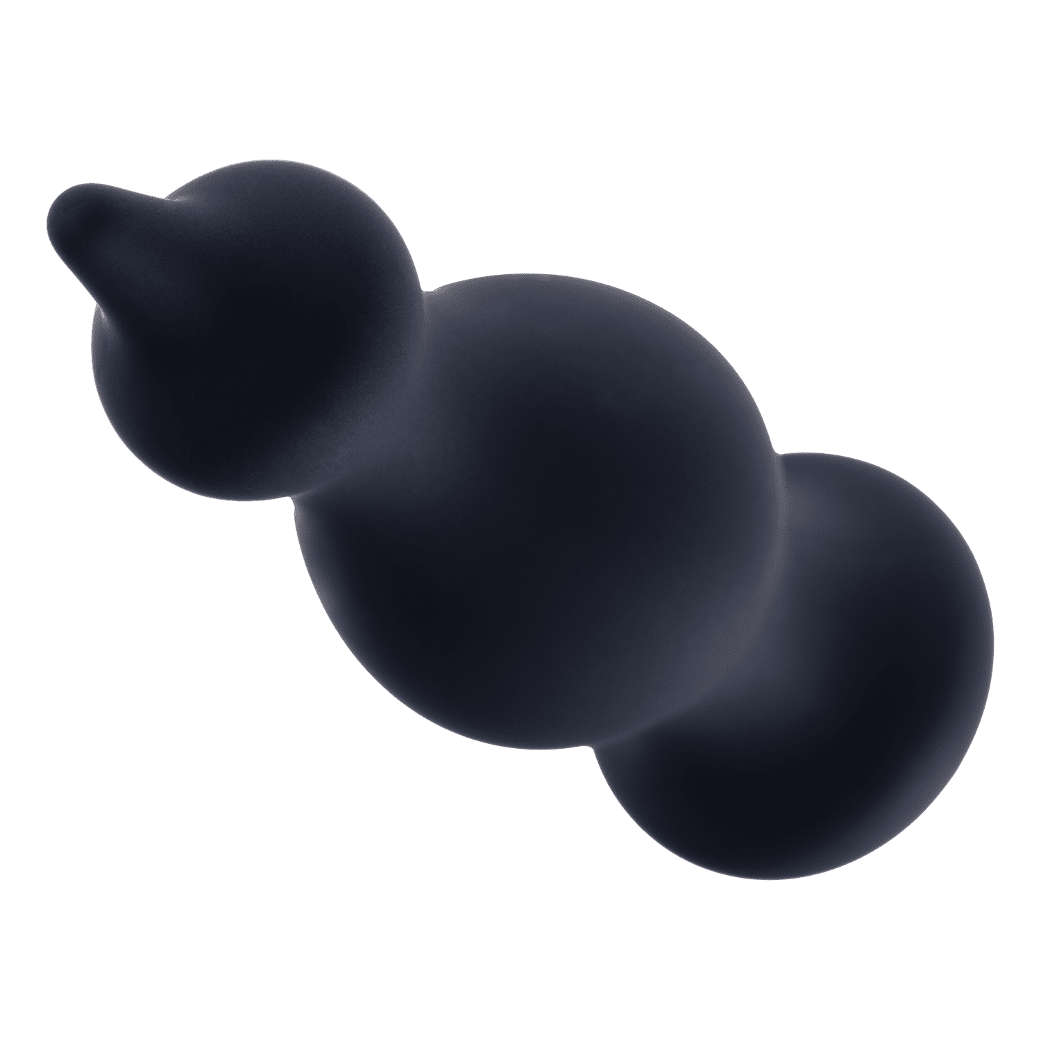 PLUG SILICONA VIBRACIÓN Amuse Black