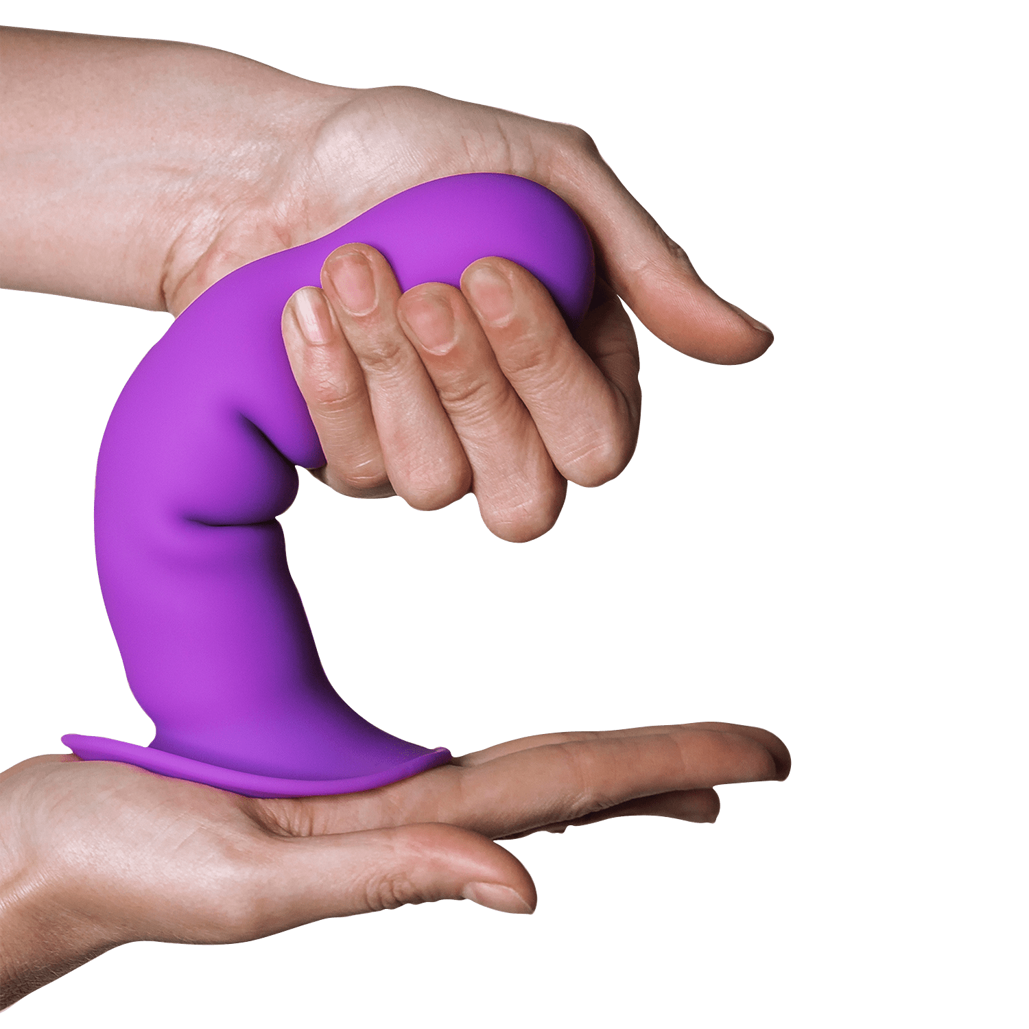 Dildo Hitsens 3 Lila Vibrador Recargable