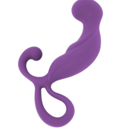 PLUG PROSTÁTICO SILICONA LILA 11X3,5CM