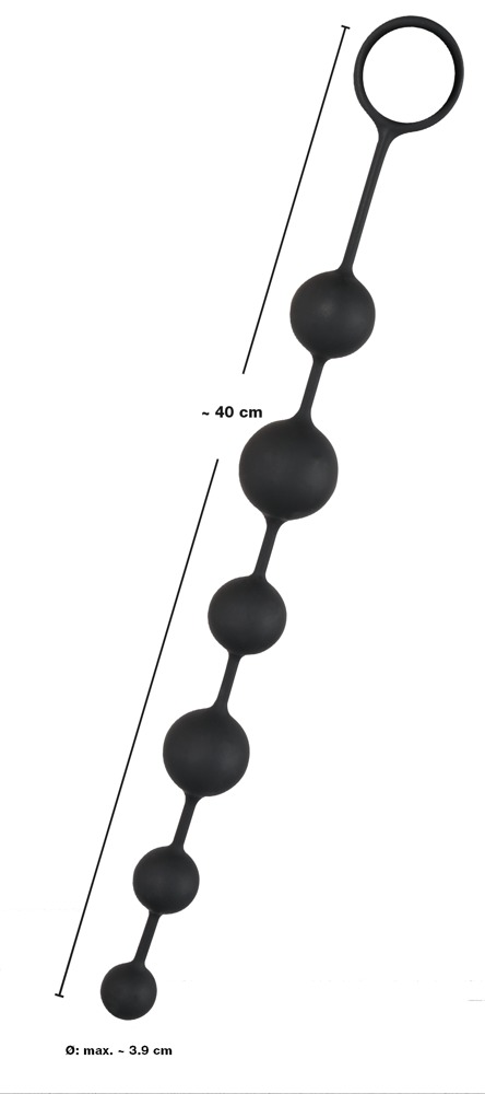TIRA BOLAS ANALES BLACK VELVET