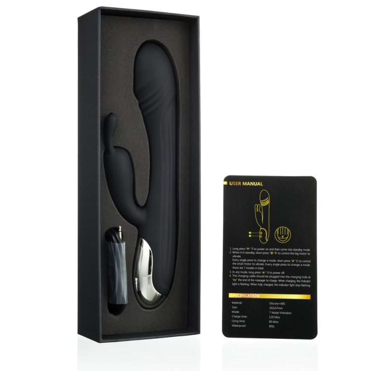 VIBRADOR RABBIT RECARGABLE 7 MODOS