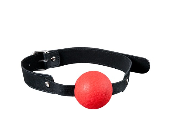 GAG SILICONA ROJO